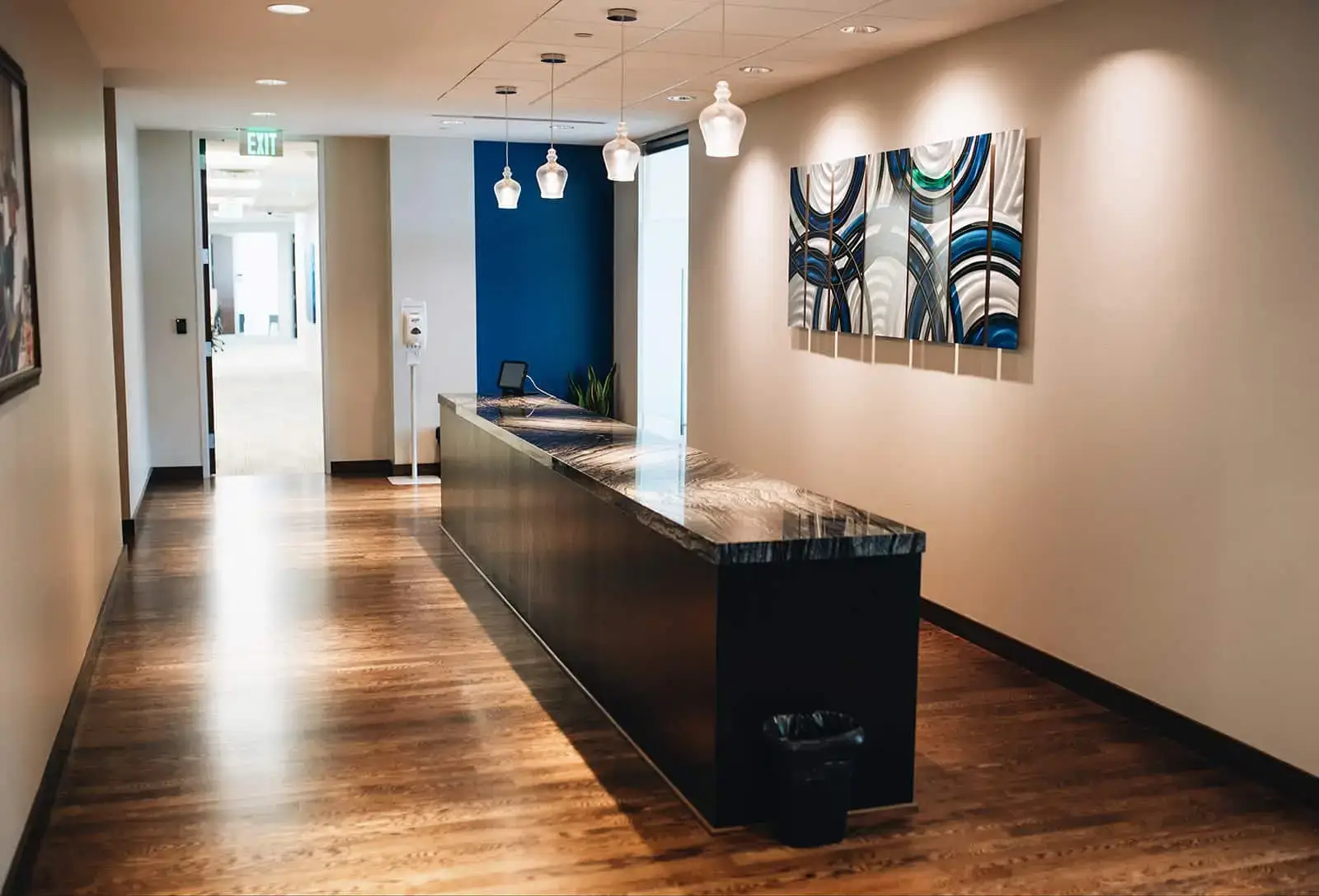 Equify Offices, Foyer, downtown Fort Worth