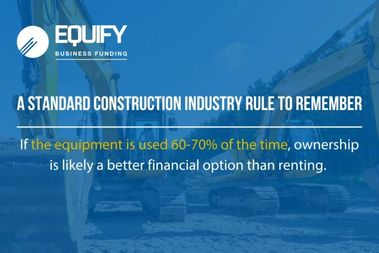 Construction industry rule for equipment usage