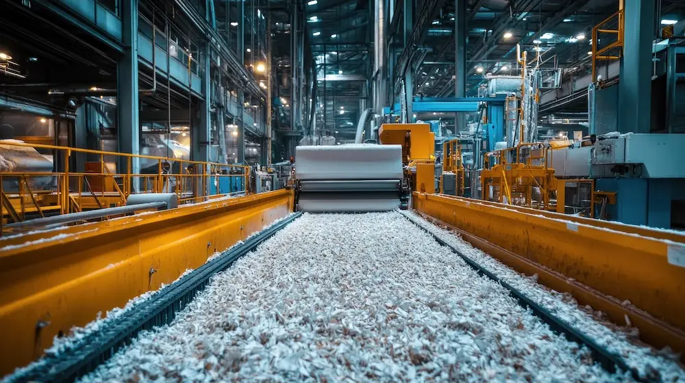 Business growth for the paper and wood pulp sector
