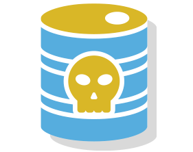 Equify Financial: Hazardous Waste Icon