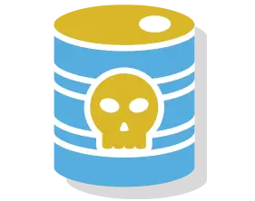 Equify Financial: Hazardous Waste Icon