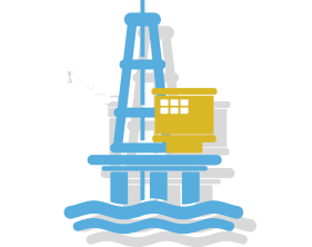 Equify Financial offshore rig icon